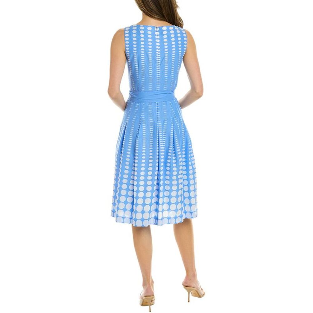 Anne Klein Printed A-Line Dress - Picture 2 of 3